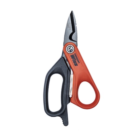 Crescent Crescent Wiss 6 in. Steel Serrated Data Shears 1 pc CW5T